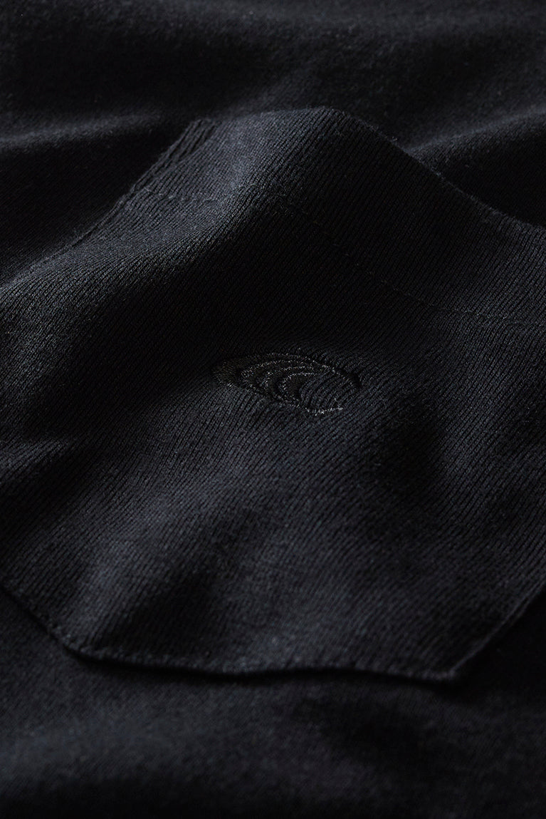 Boxy Long Sleeve T-shirt - Black