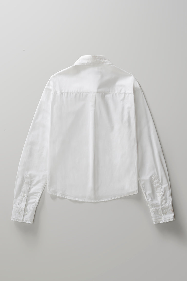 Cropped Frill Shirt