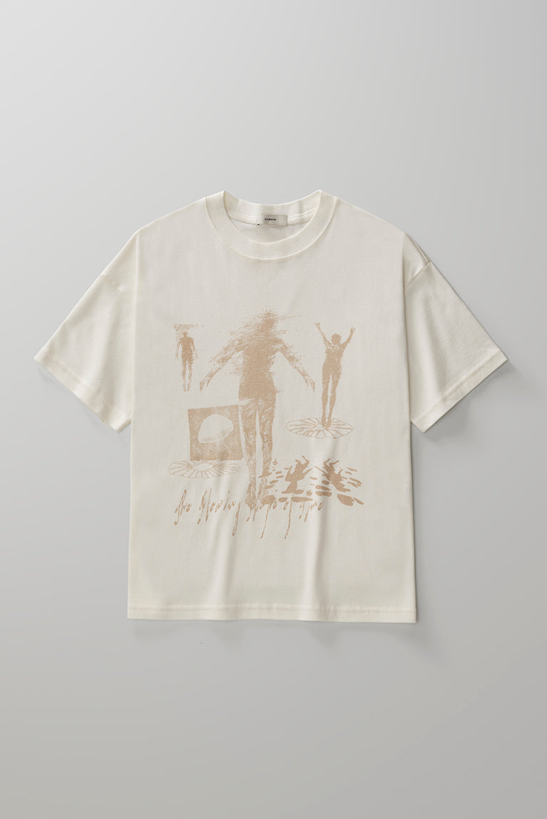 Synergy Boxy Heavy T-shirt - Off