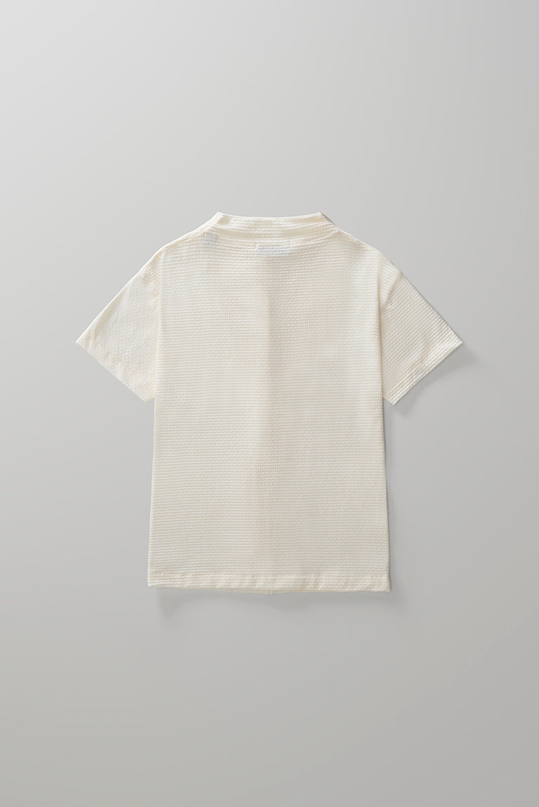 Barcode Boxy T-shirt - Off