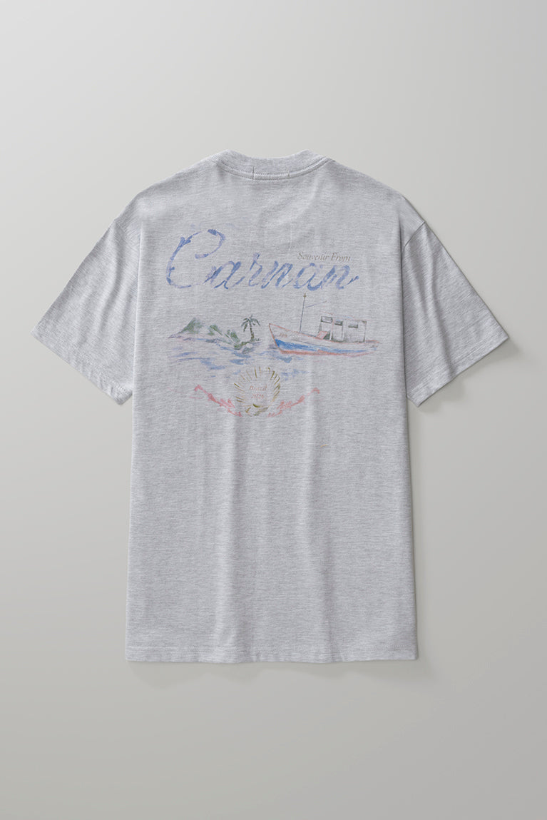 Boat Heavy T-shirt - Grey