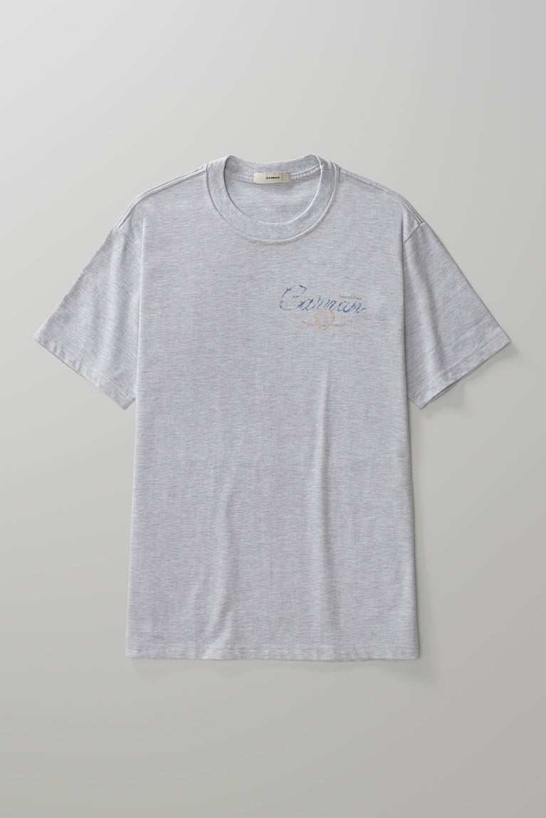 Boat Heavy T-shirt - Grey