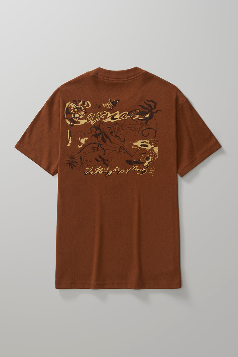 Wind Heavy T-shirt - Brown
