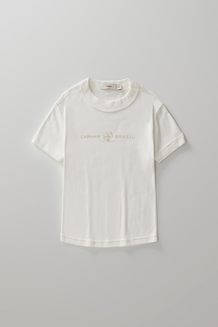 Shell Baby Tee - Off