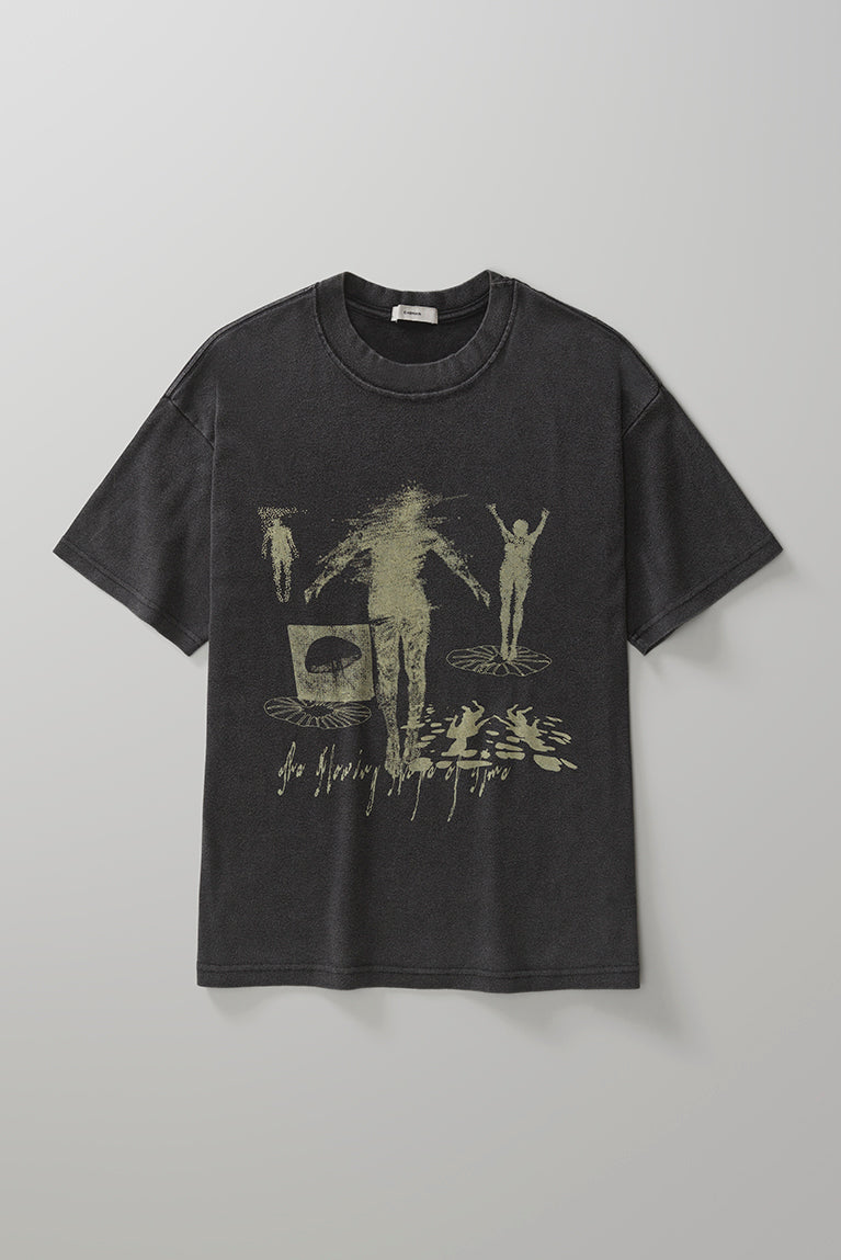 Synergy Boxy Heavy T-shirt - Stoned Black