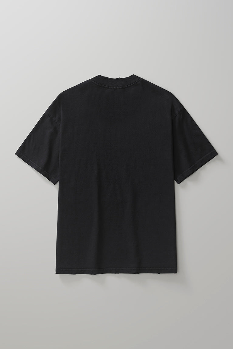 Title Boxy T-shirt - Black