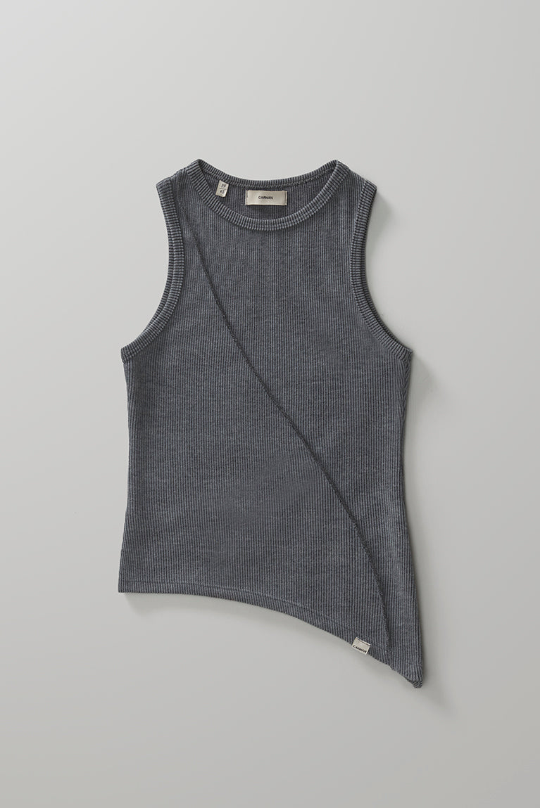 Fitted Top - Dark Grey
