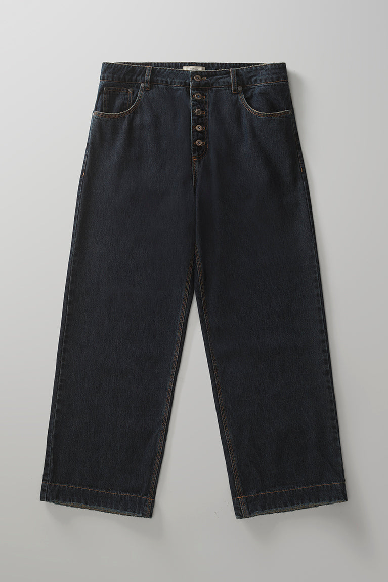 Patchwork Denim Pants