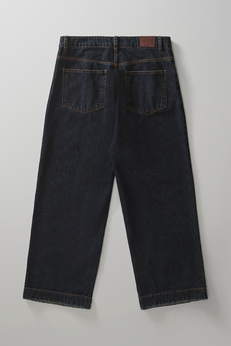 Patchwork Denim Pants