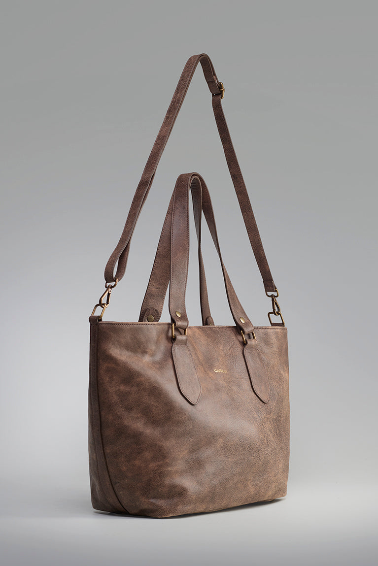 Satchel Bag - Distressed