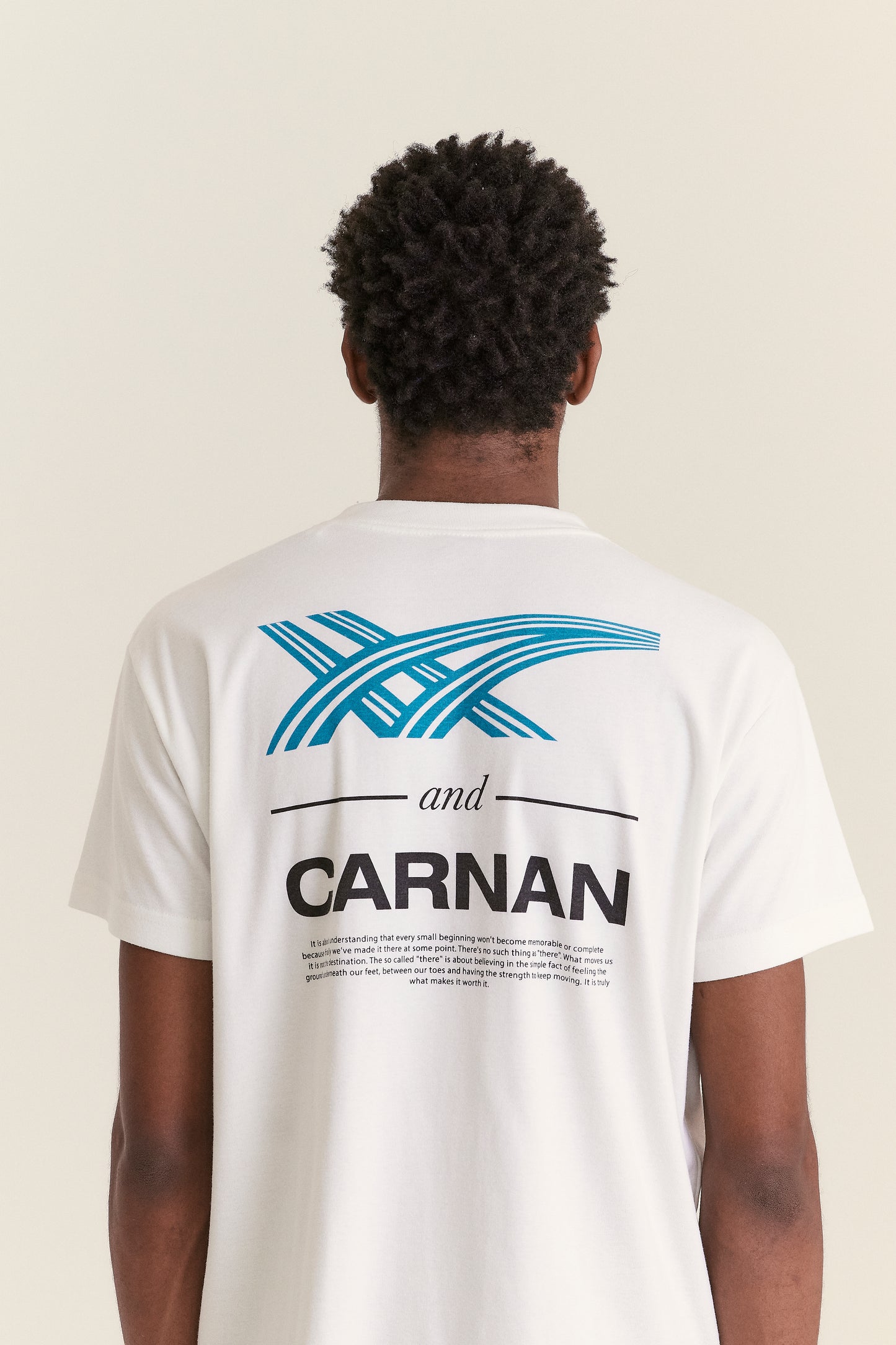 Carnan x Asics Monogram Heavy T-shirt - Off