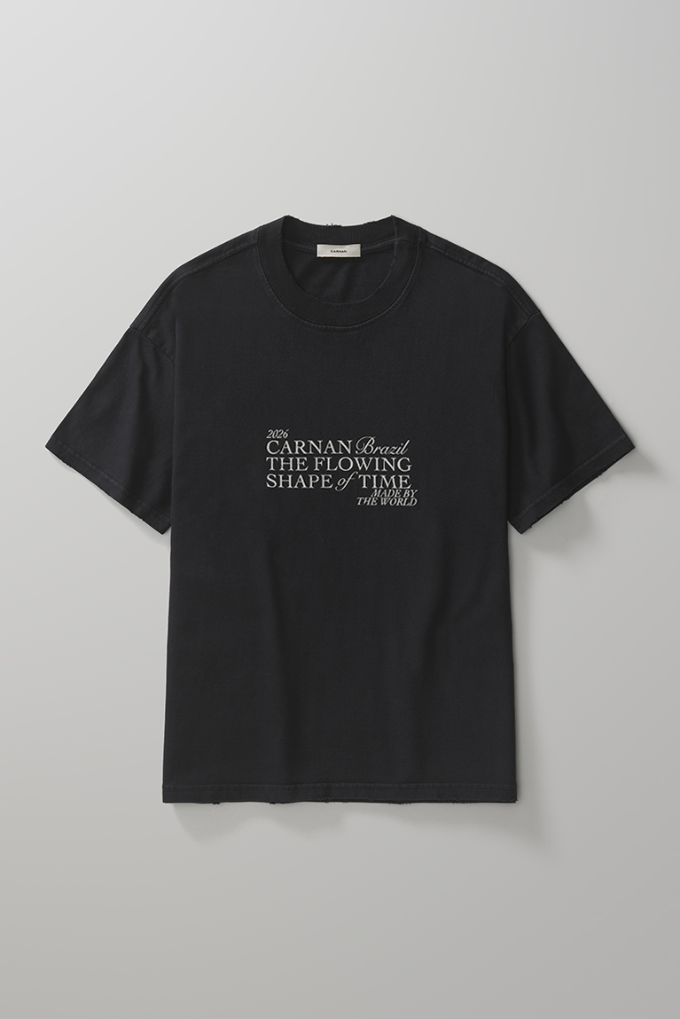 Title Boxy T-shirt - Black