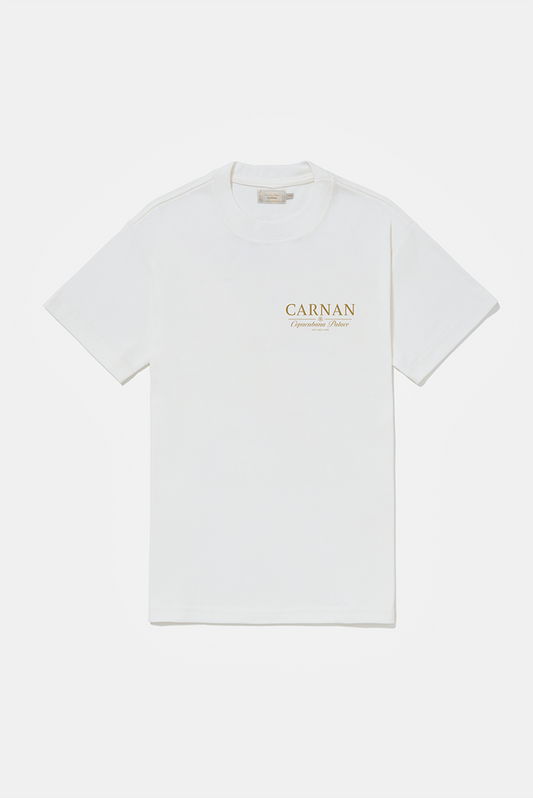 Carnan x CP Copacana Palace Heavy T-shirt - Off