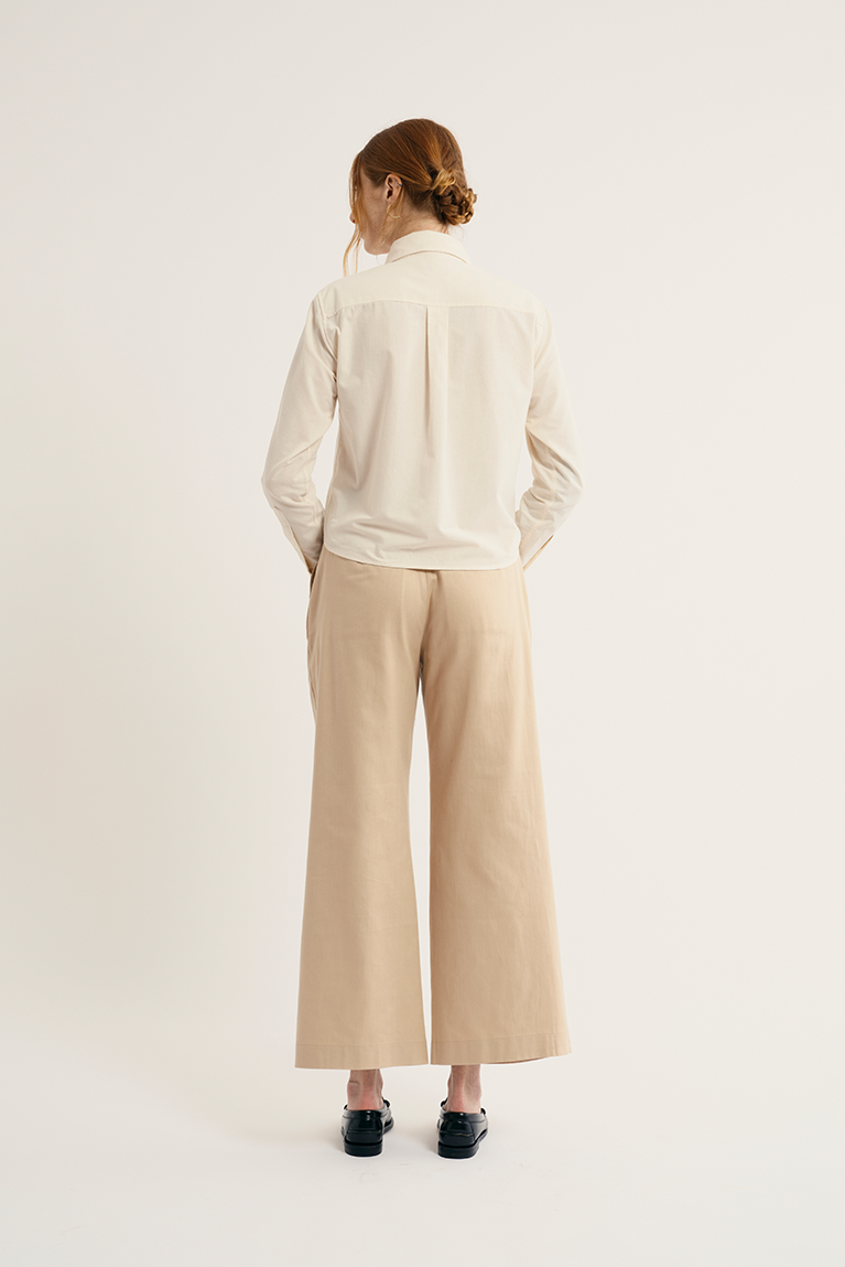 Tailored Pleated Pants