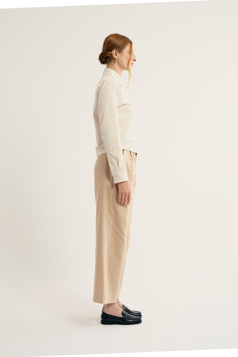 Tailored Pleated Pants