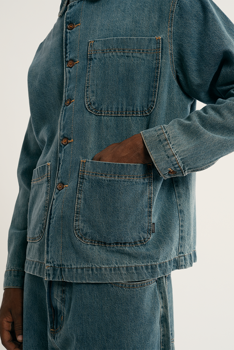 Washed Chore Coat