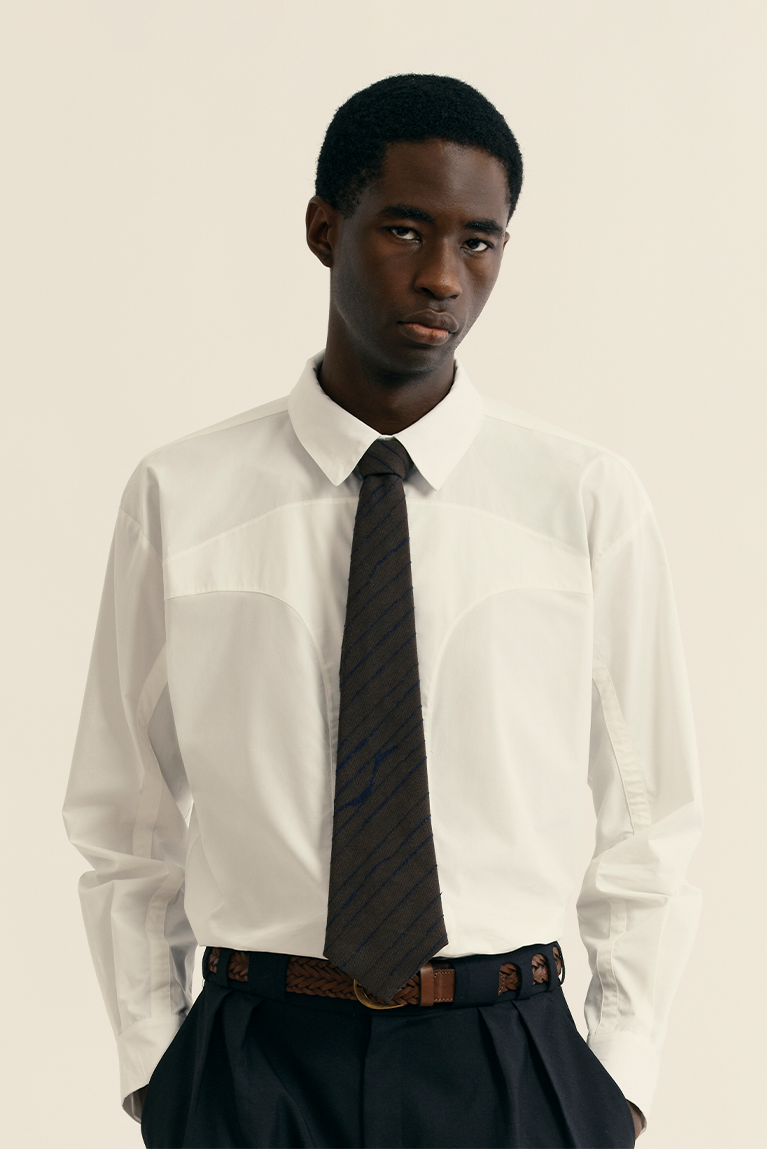 Copan Pinstripe Tie - hover