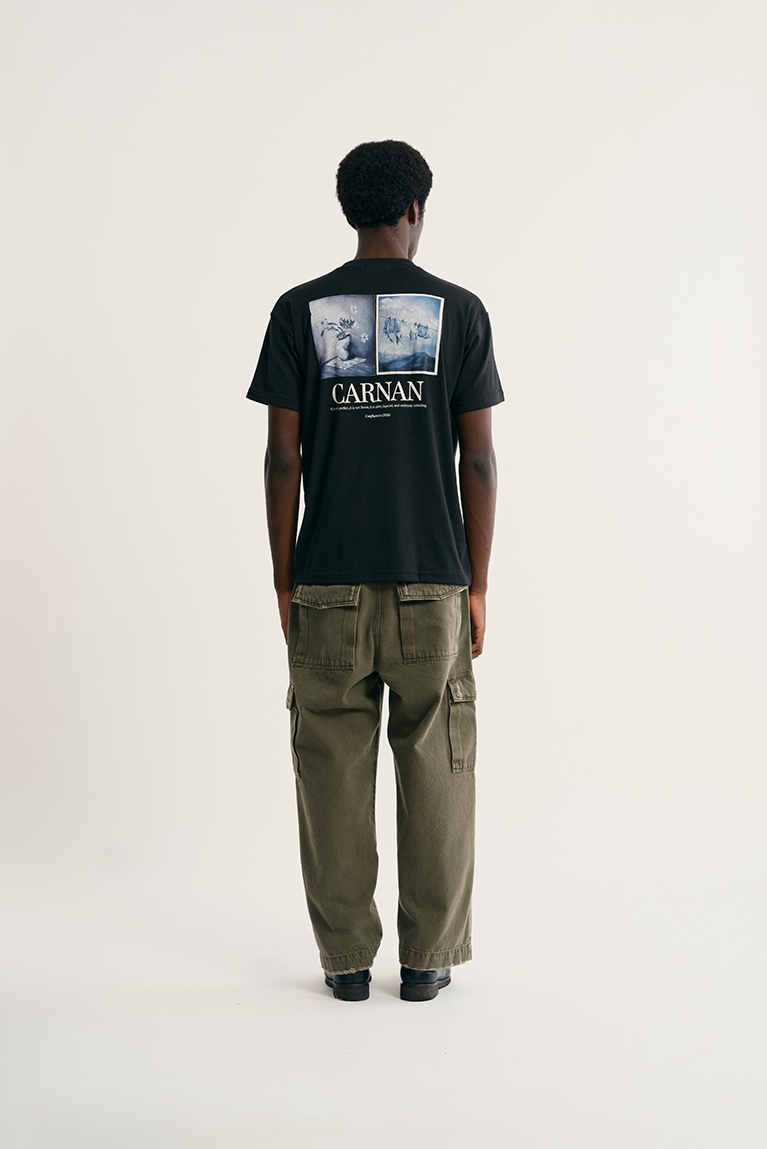Portrait Heavy T-shirt - Black