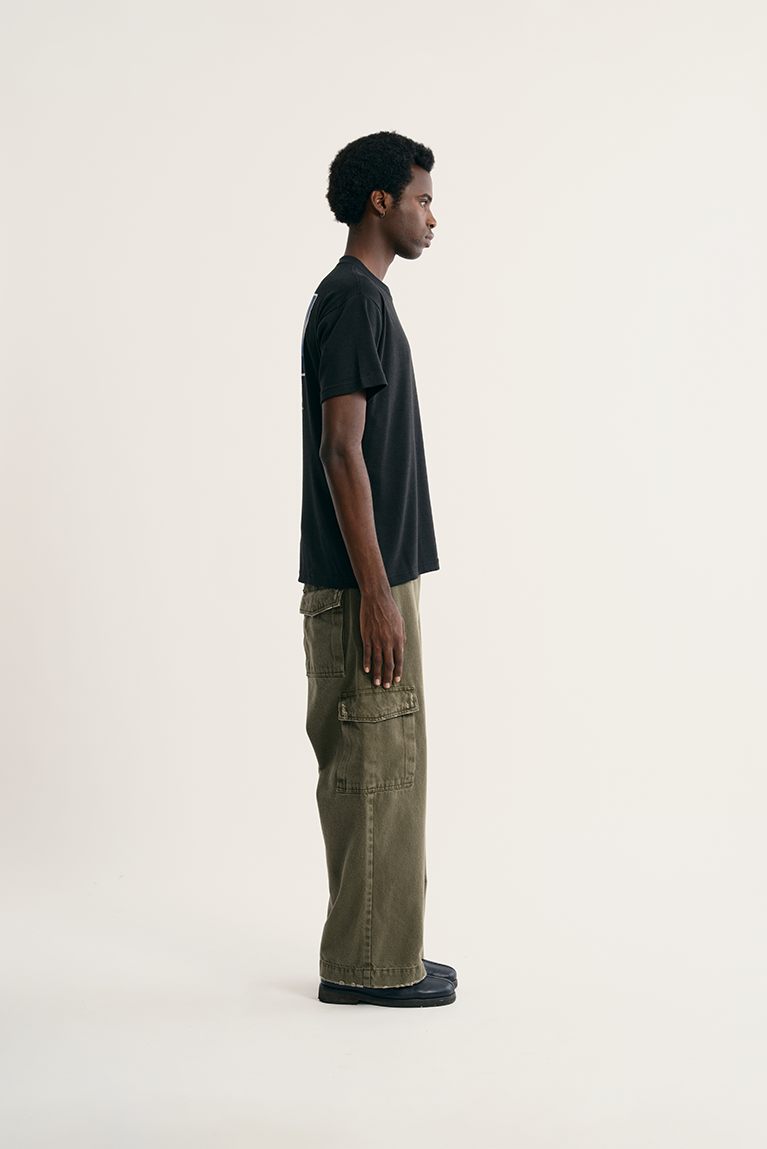 Portrait Heavy T-shirt - Black