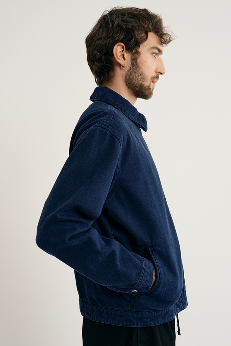 Standard Twill Jacket - Navy – Carnan