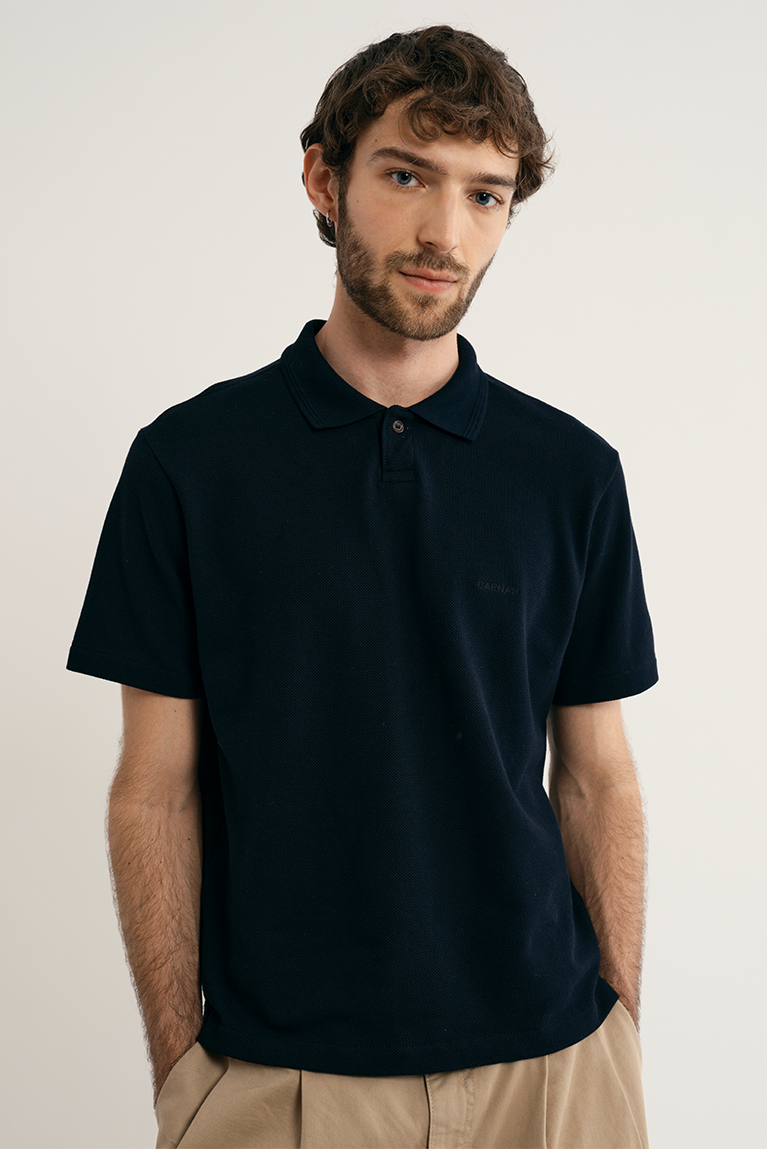 Standard Piquet Polo - Black
