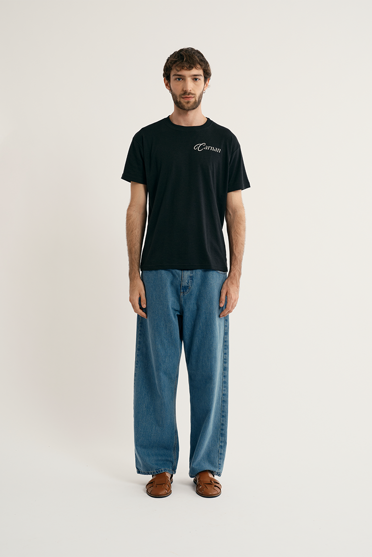 Sporty Heavy T-shirt - Black