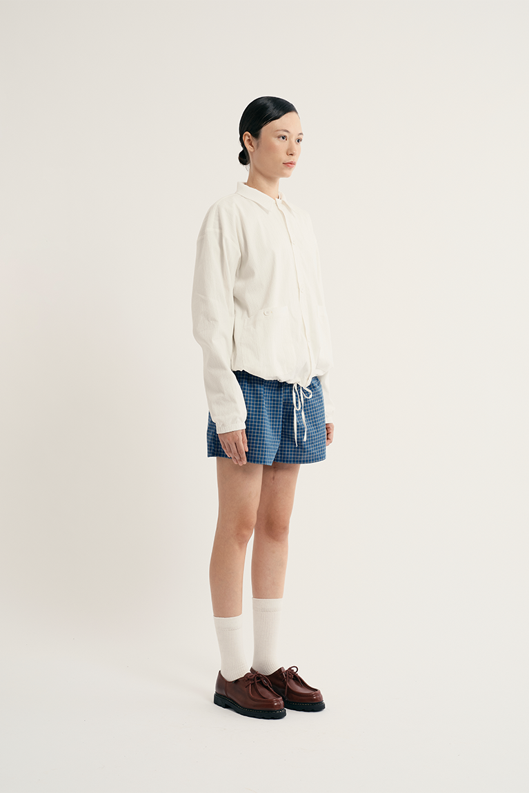 Seersucker Kaze Jacket - Off