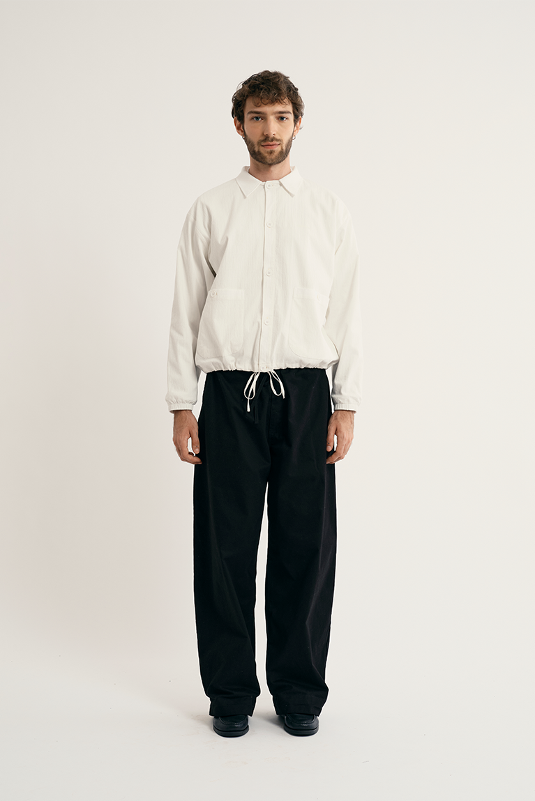 Parachute Twill Pants - Black