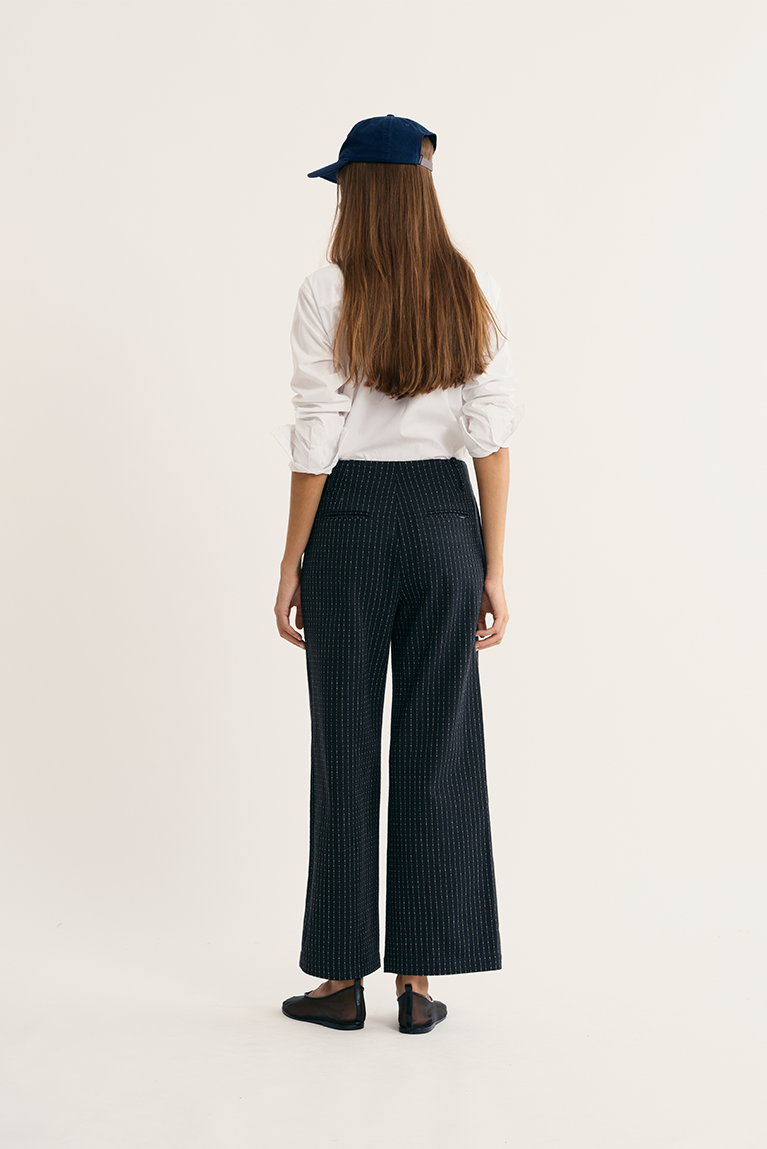 Waistless Striped Pants