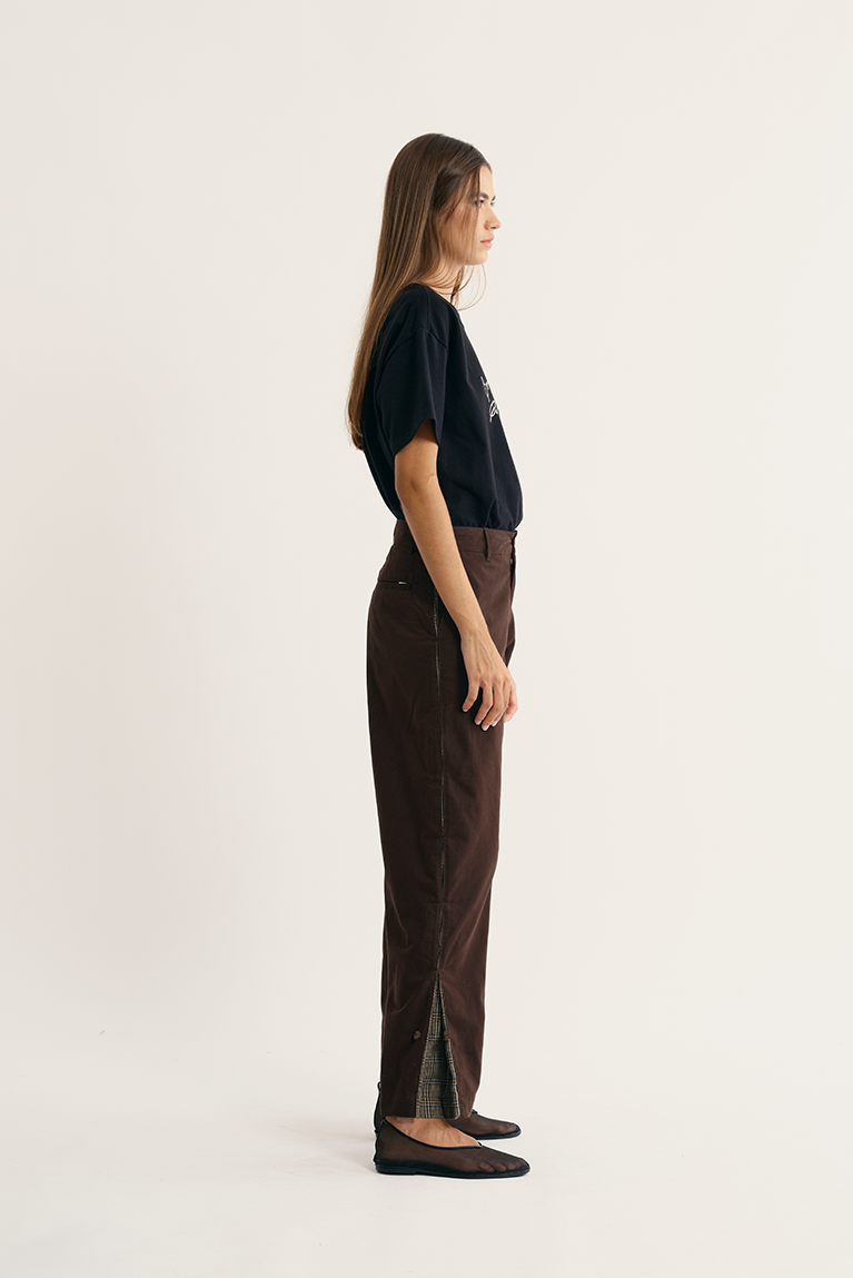 Twill Slit Pants