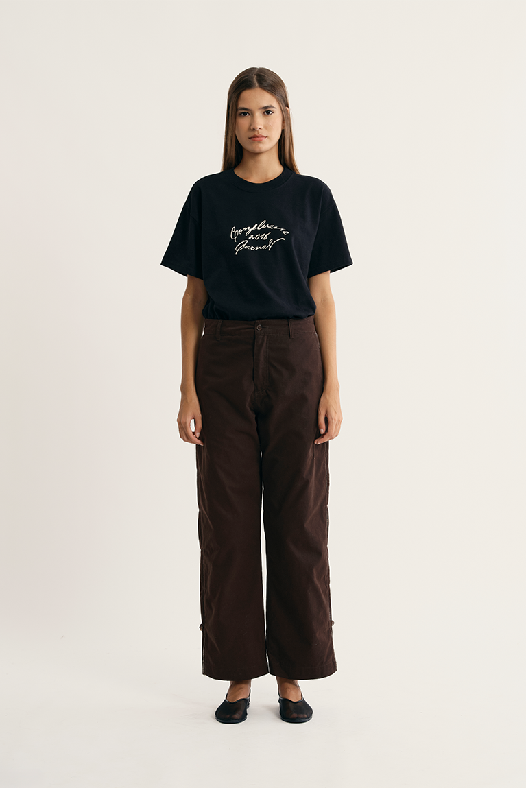 Twill Slit Pants