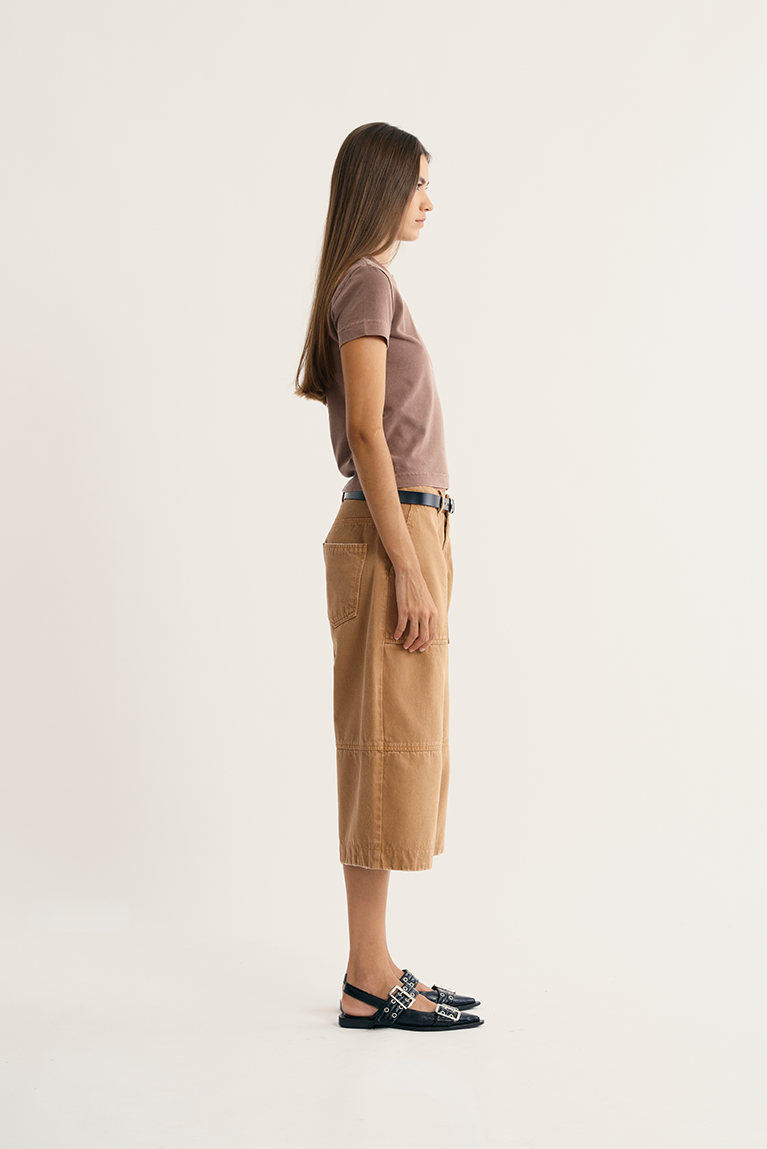 Twill Capris