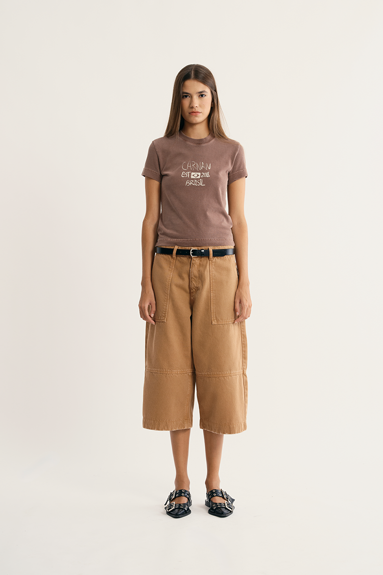 Twill Capris