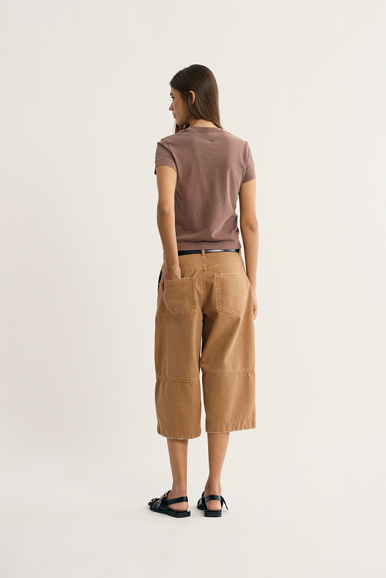 Twill Capris