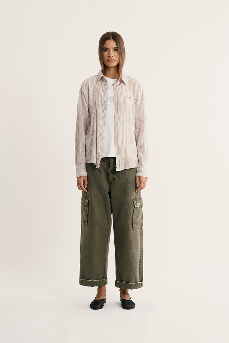 Striped Linen Shirt