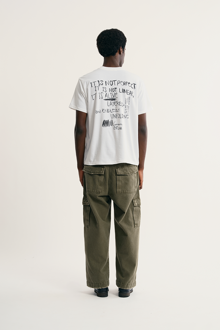 Unfolding T-shirt - Off