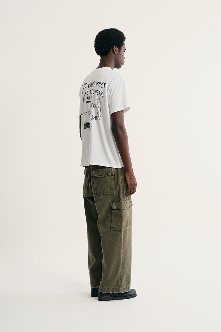 Unfolding T-shirt - Off
