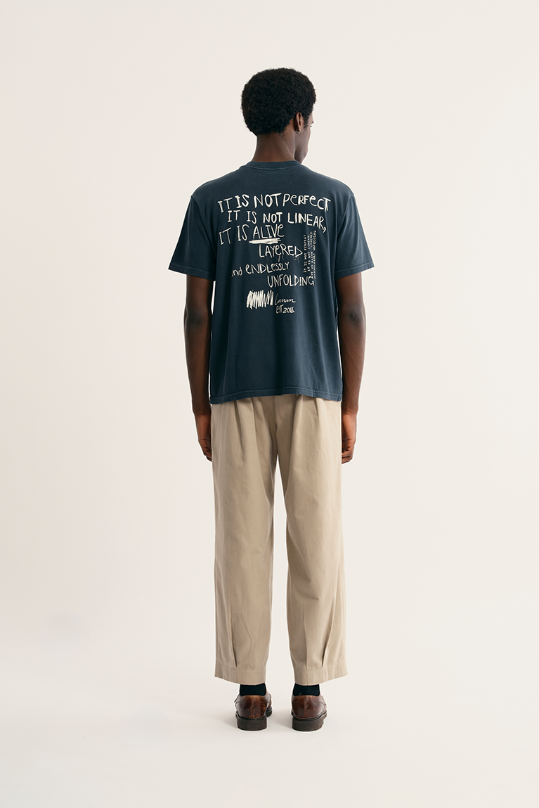 Unfolding T-shirt - Black