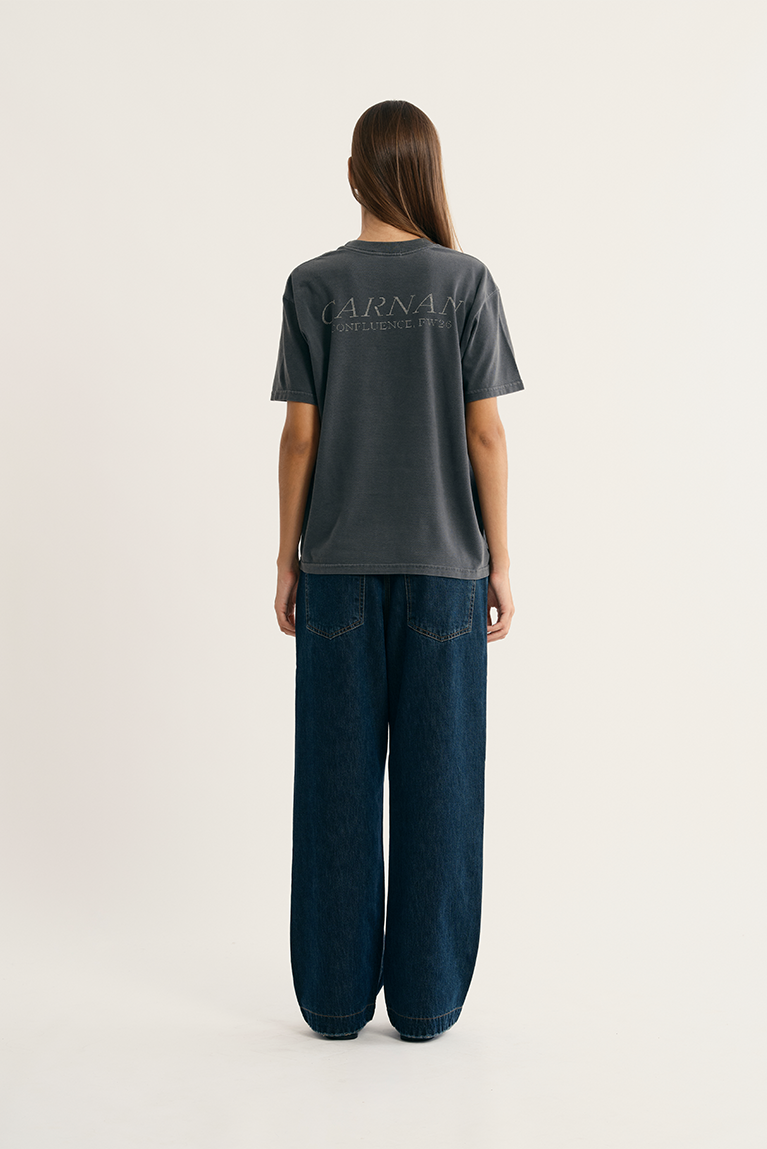 Swallow T-shirt - Stoned Black