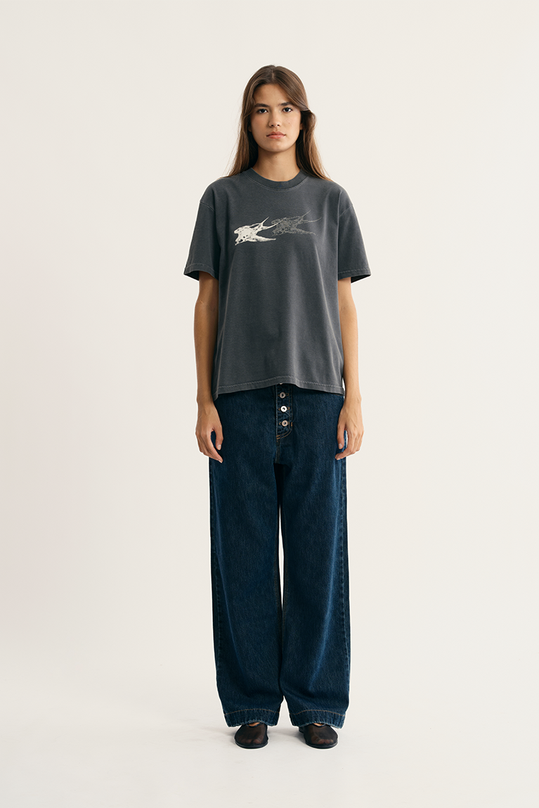 Swallow T-shirt - Stoned Black - hover