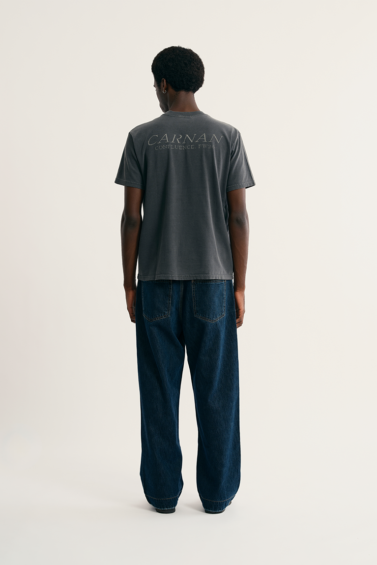 Swallow T-shirt - Stoned Black