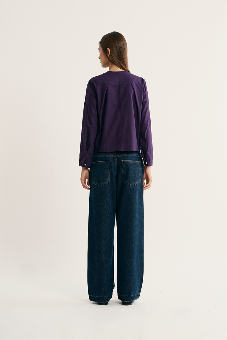 Patchwork Denim Pants