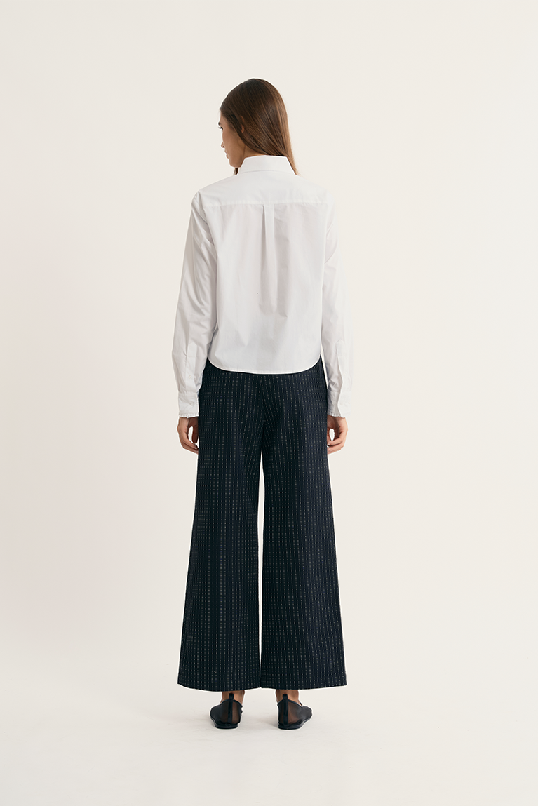 Cropped Frill Shirt