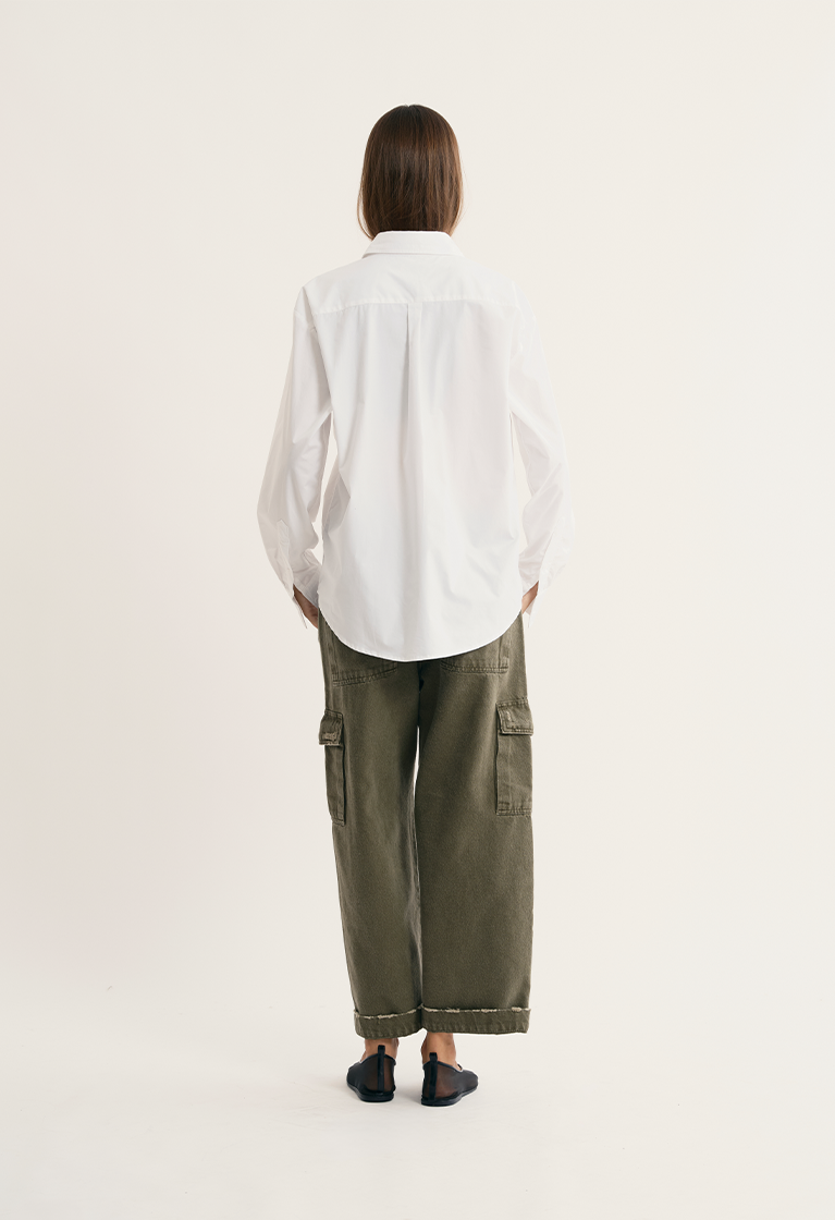 Pleated Pocket Shirt