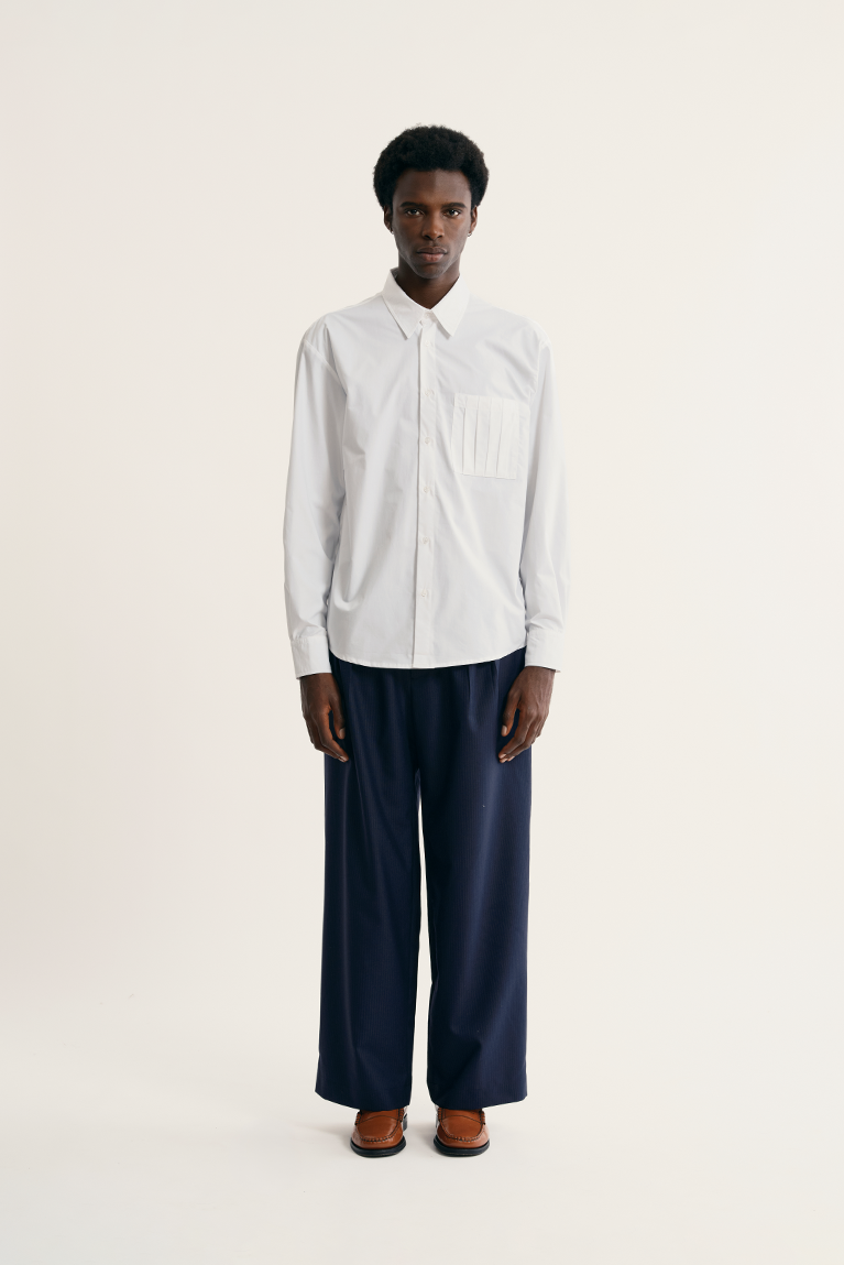Pleated Pocket Shirt