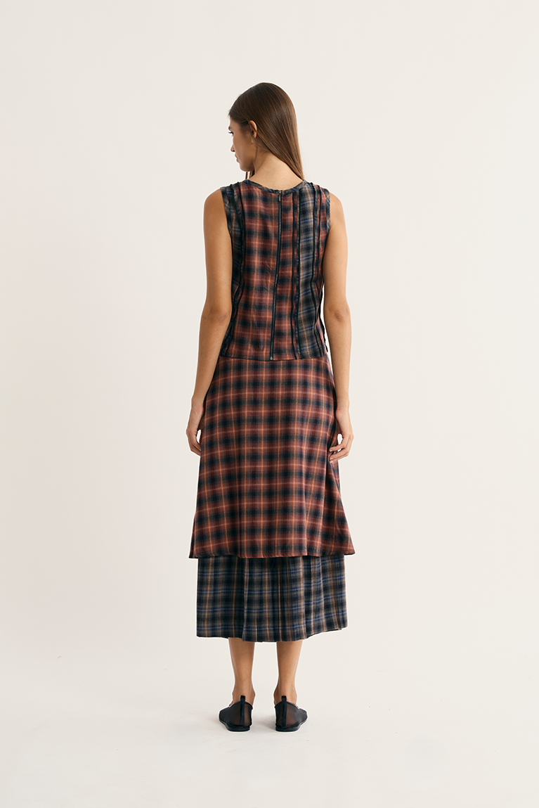 Plaid Mix Tank