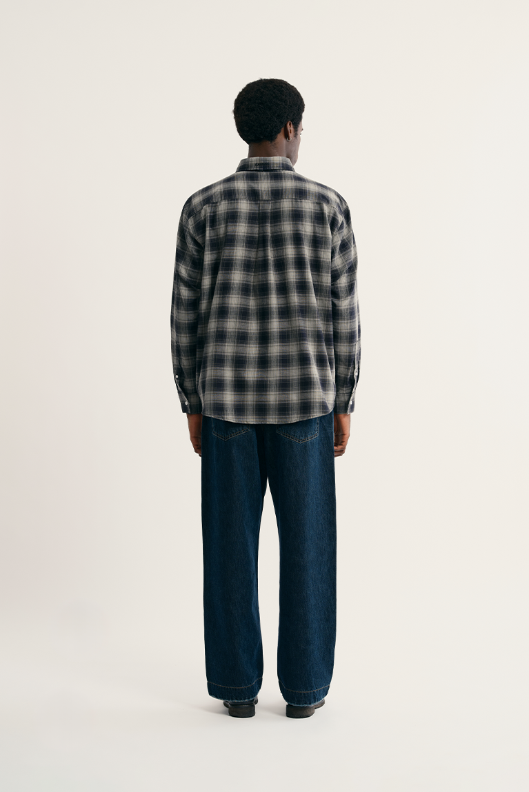 Plaid Distressed Shirt
