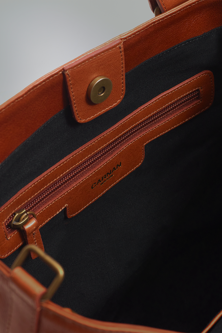 Satchel Bag - Brown