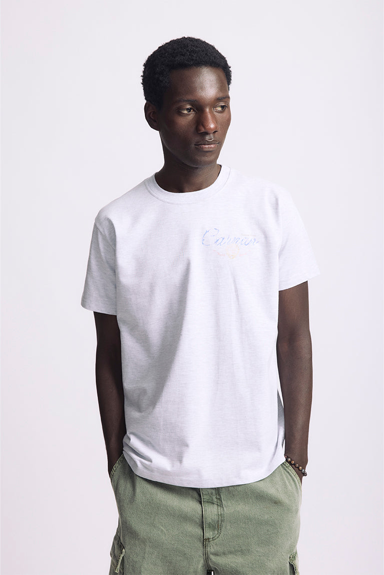 Boat Heavy T-shirt - Grey