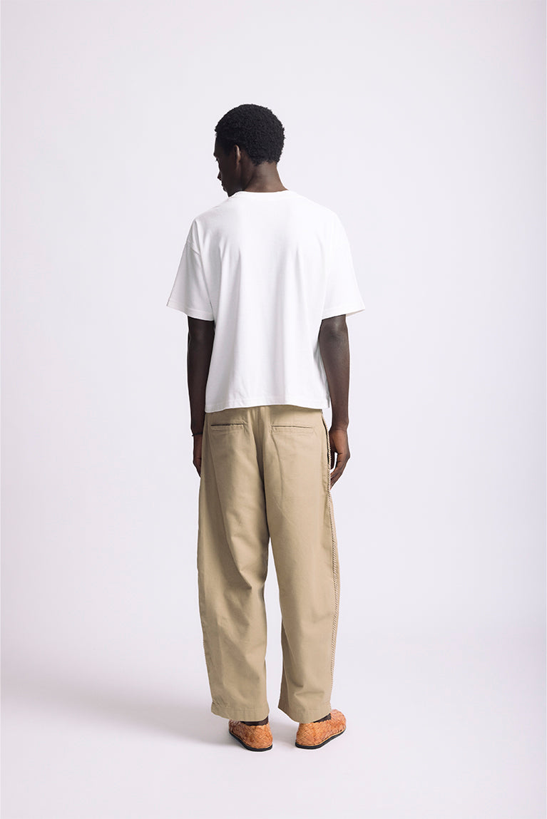 Signature Boxy Heavy T-shirt - Off